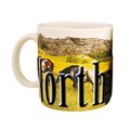 Americaware Americaware SMNDK01 North Dakota 18 oz Full Color Relief Mug SMNDK01